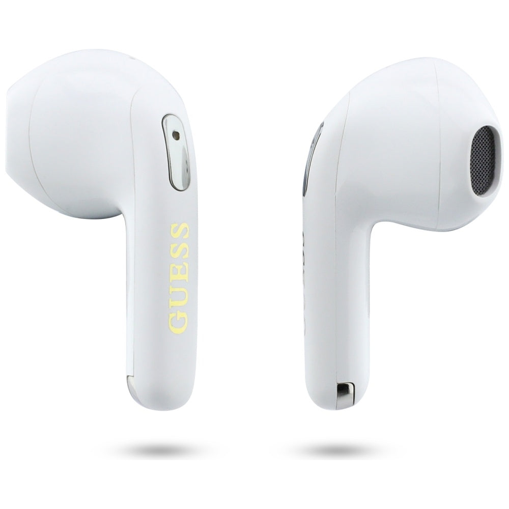 Handsfree Bluetooth Guess Script Print, TWS, Alb