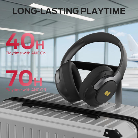 Handsfree Bluetooth Monster Persona 5th, MultiPoint, A2DP, ANC, Negru