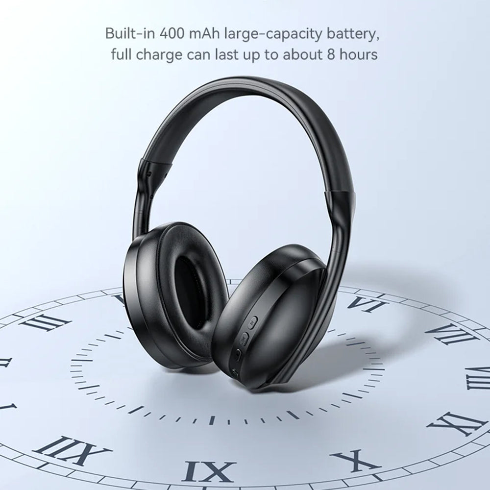 Handsfree Bluetooth Yesido EP08, A2DP, ANC, Negru
