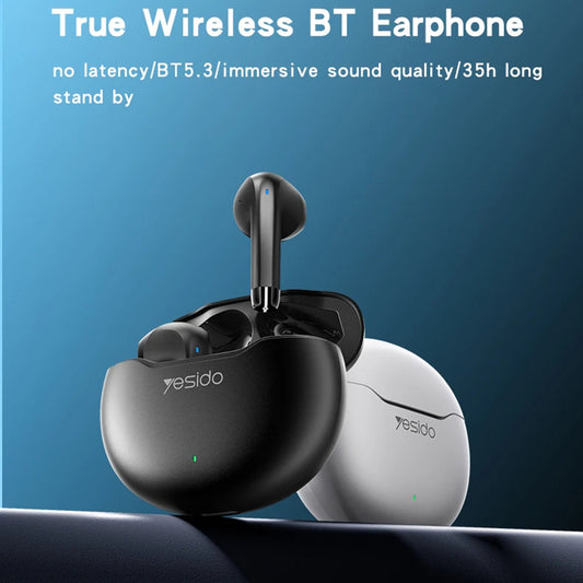 Handsfree Bluetooth Yesido TWS21, TWS, Alb