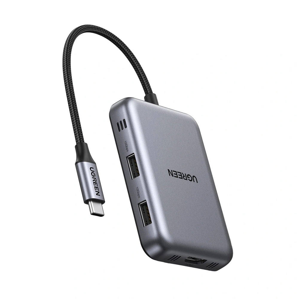 Hub USB-C UGREEN CM896 (65759), 7in1, Gri