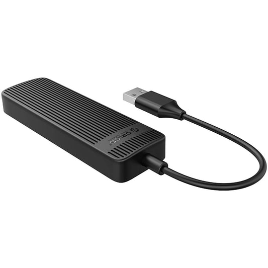 Hub USB Orico FL02, 4 x USB-A, Negru