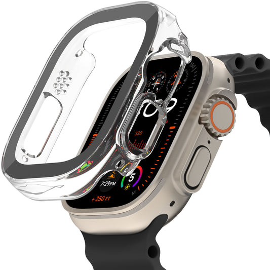 Husa Belkin ScreenForce TemperedCurve pentru Apple Watch Ultra Series, Transparenta OWA001zzCL