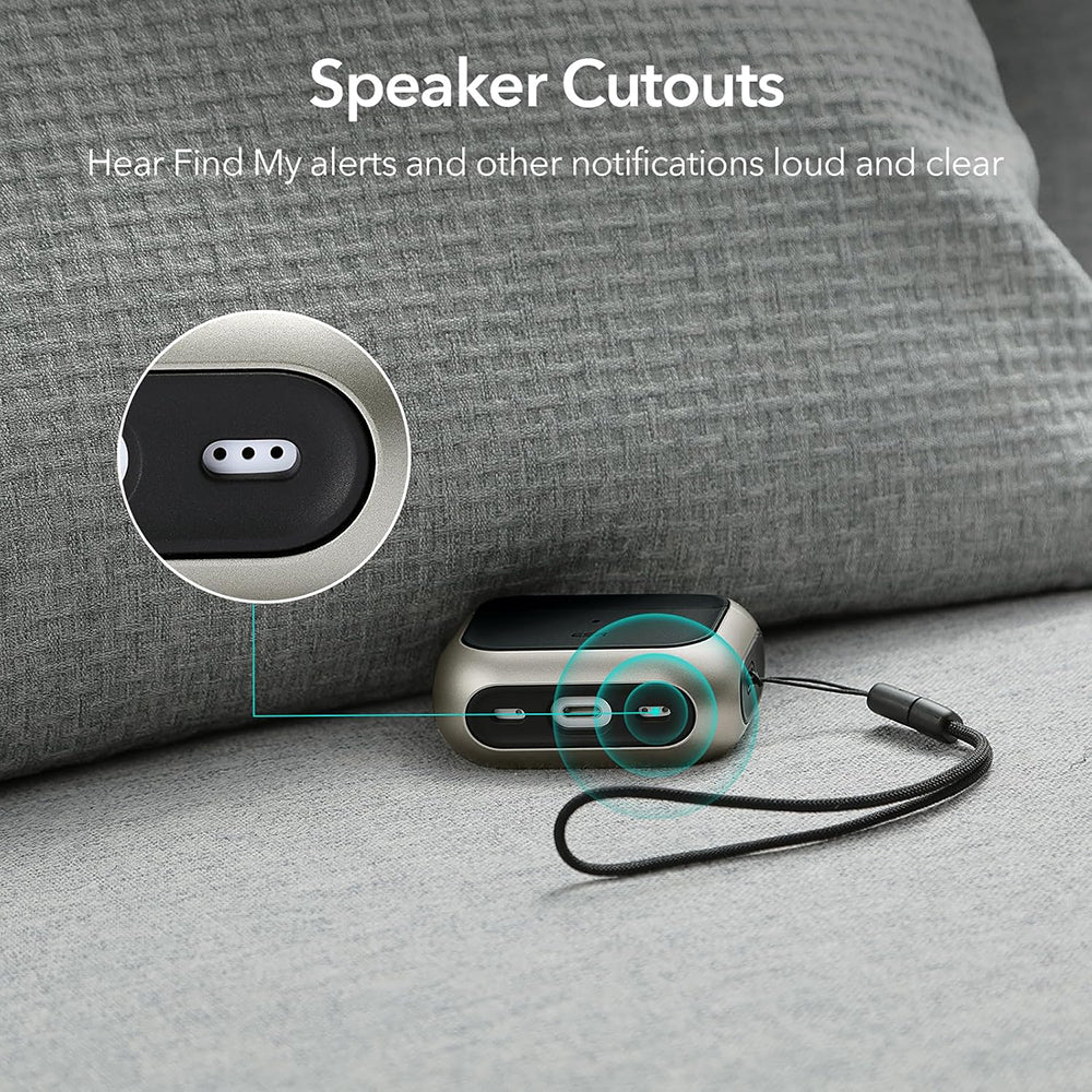 Husa ESR Orbit Hybrid pentru Apple AirPods 4, Mov