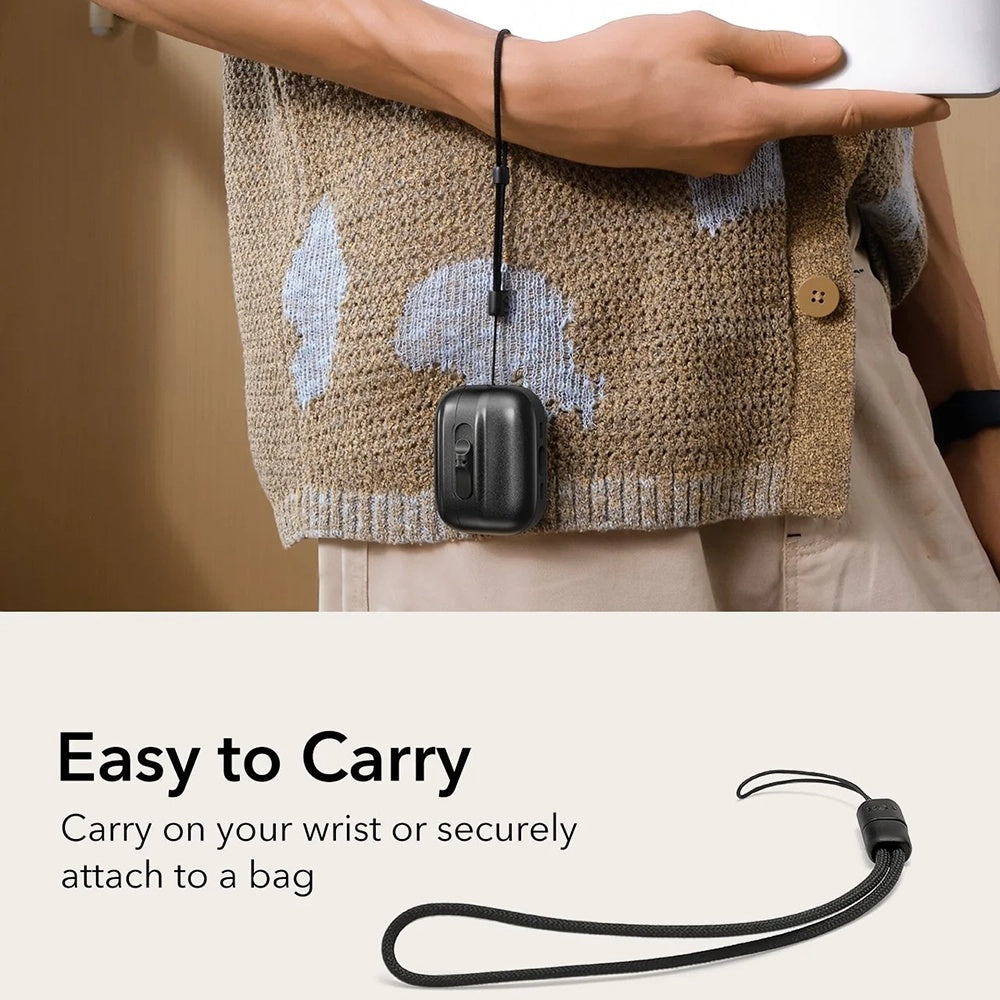 Husa ESR Pulse Magnetic FlickLock pentru Apple AirPods Pro 3, Alba