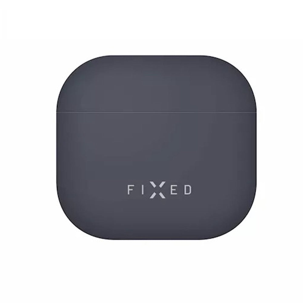 Husa Fixed Silky pentru Apple AirPods 4, Albastra