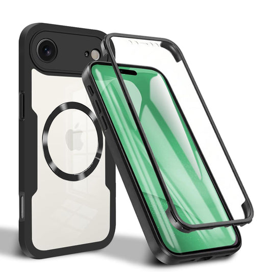 Husa MagSafe pentru Apple iPhone 17 Air, Techsuit, ColorVerse 360, Neagra