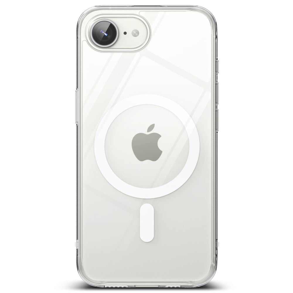 Husa MagSafe pentru Apple iPhone 17e / 16e, Ringke, Fusion, Transparenta