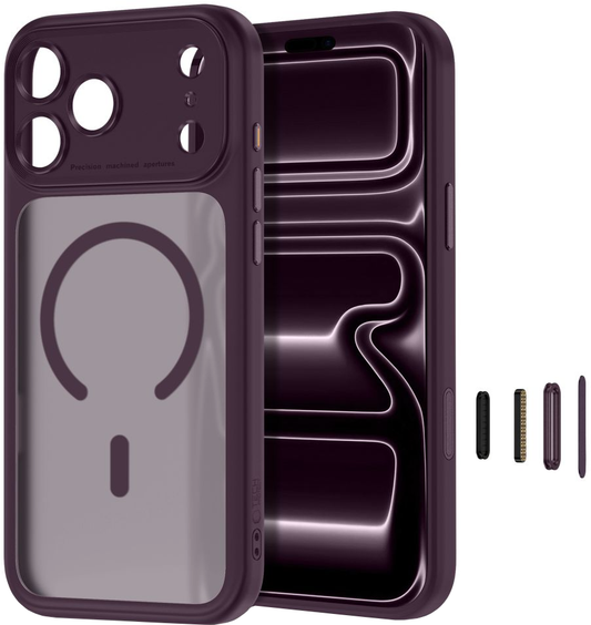 Husa MagSafe pentru Apple iPhone 18 Pro Max / 17 Pro Max, Tech-Protect, MagPeak CC, Visinie Mata