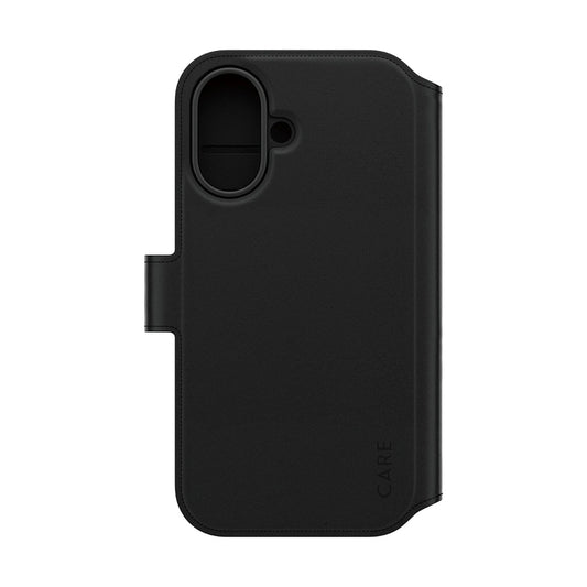 Husa MagSafe pentru Apple iPhone 16, PanzerGlass, Care Feature Tango Two-in-One, Neagra