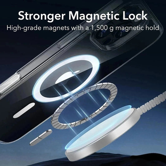 Husa MagSafe pentru Apple iPhone 16 Pro Max, ESR, Classic Hybrid Slide, Neagra Satinata