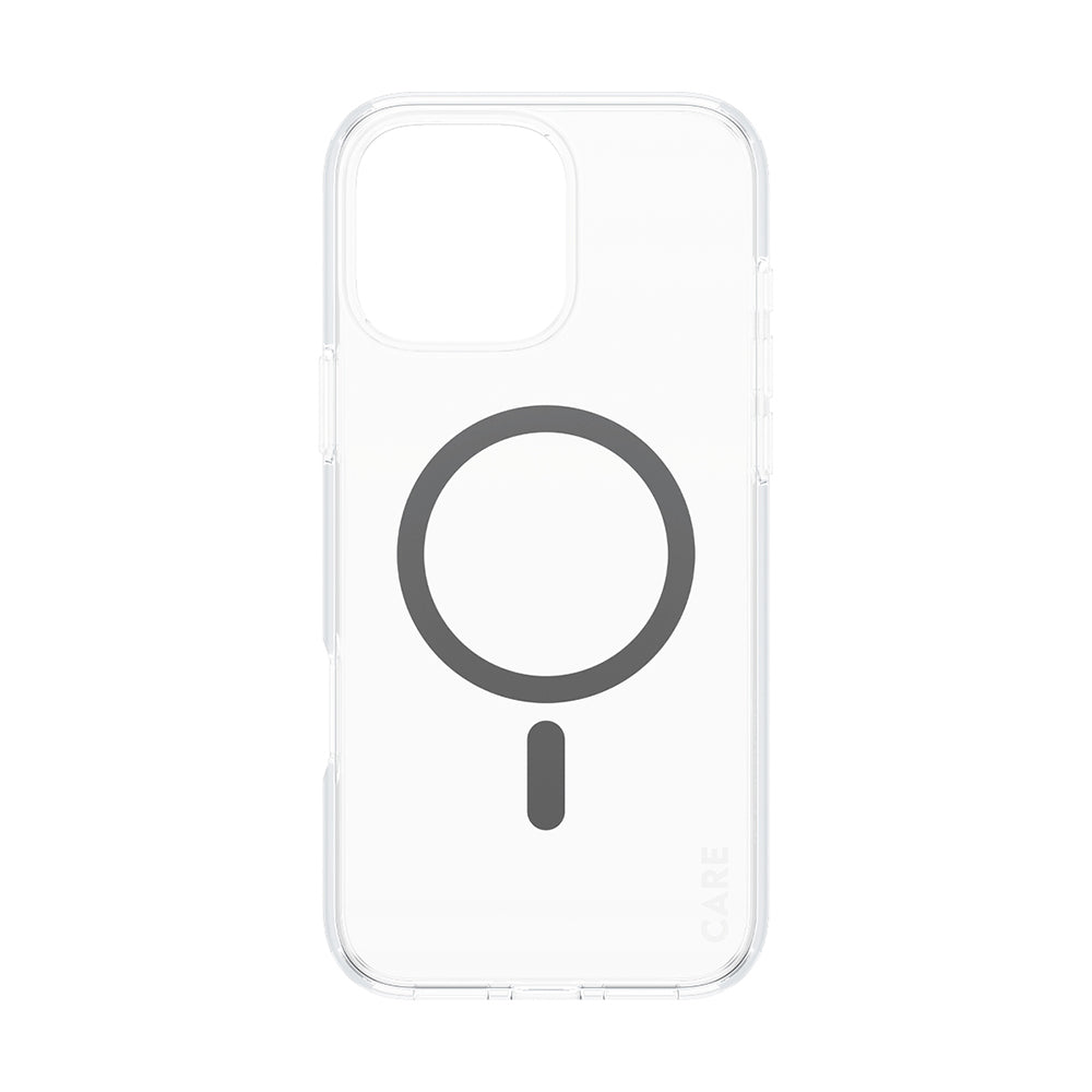 Husa MagSafe pentru Apple iPhone 16 Pro Max, PanzerGlass, Care Urban Combat, Transparenta Neagra