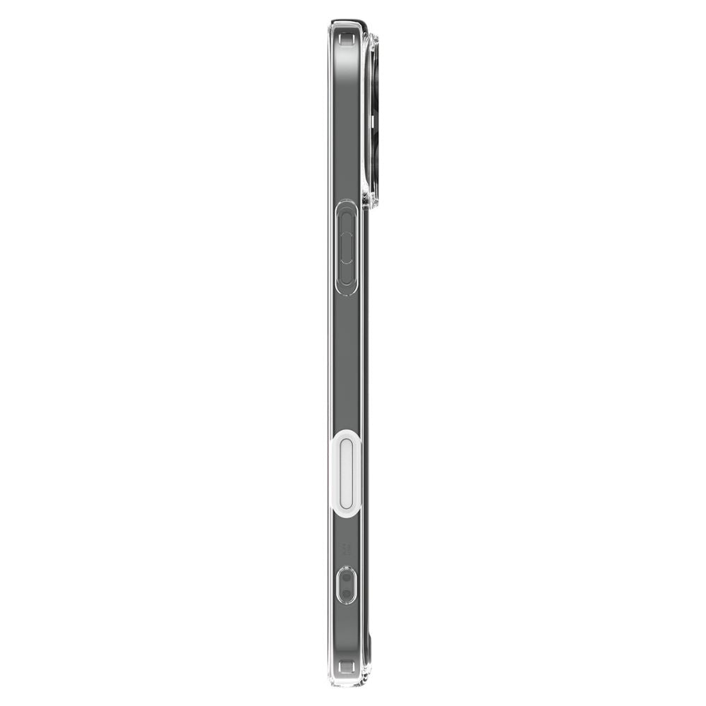 Husa MagSafe pentru Apple iPhone 16 Pro Max, Spigen, Ultra Hybrid T, Alba ACS08505