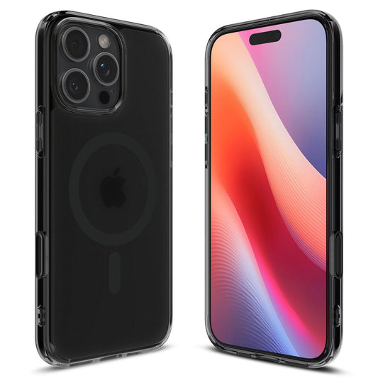 Husa MagSafe pentru Apple iPhone 16 Pro Max, Spigen, Ultra Hybrid T, Neagra Satinata ACS08507