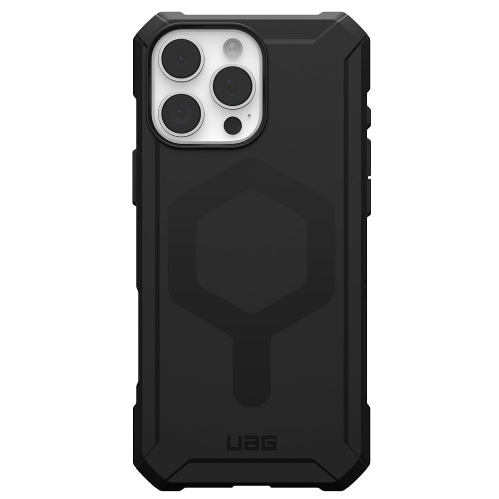 Husa MagSafe pentru Apple iPhone 16 Pro Max, Urban Armor Gear, Essential Armor, Neagra