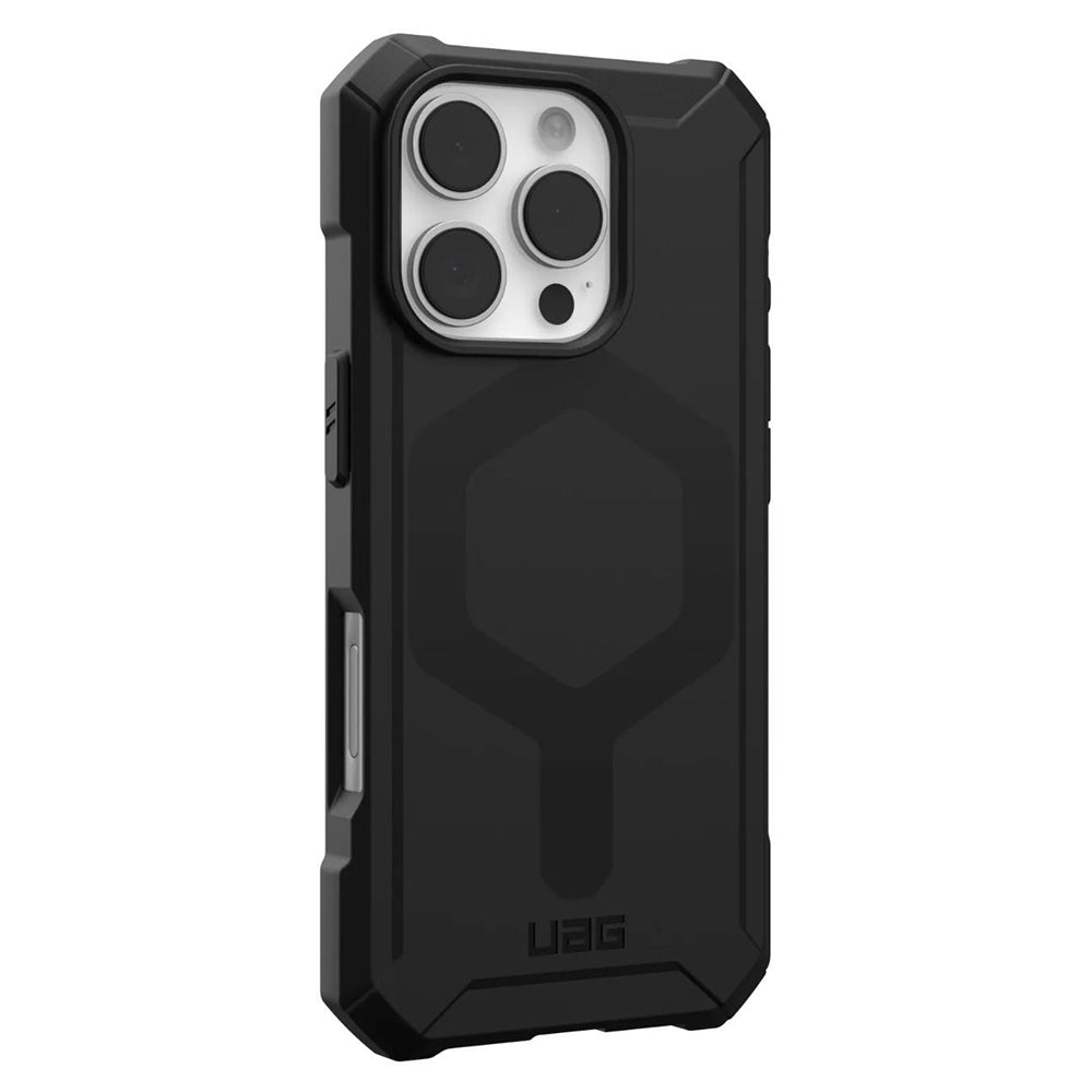 Husa MagSafe pentru Apple iPhone 16 Pro Max, Urban Armor Gear, Essential Armor, Neagra
