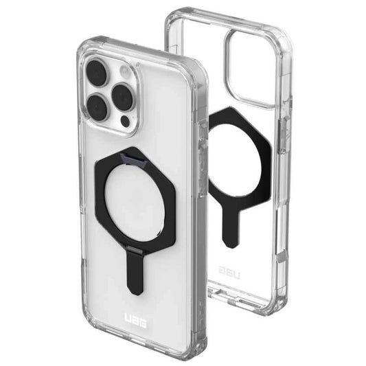 Husa MagSafe pentru Apple iPhone 16 Pro Max, Urban Armor Gear, Plyo XTE, Neagra Transparenta