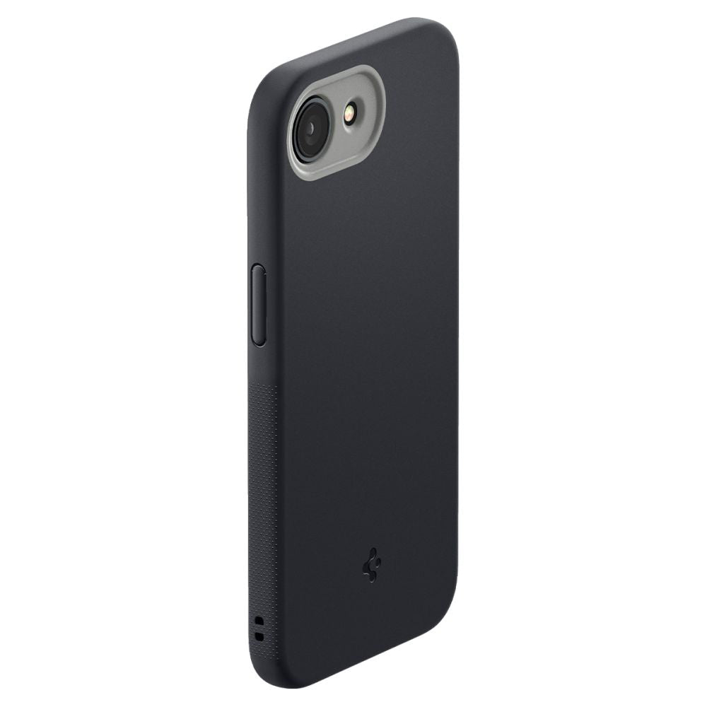 Husa MagSafe pentru Apple iPhone 17e / 16e, Spigen, Caseology Nano Pop, Neagra ACS09155