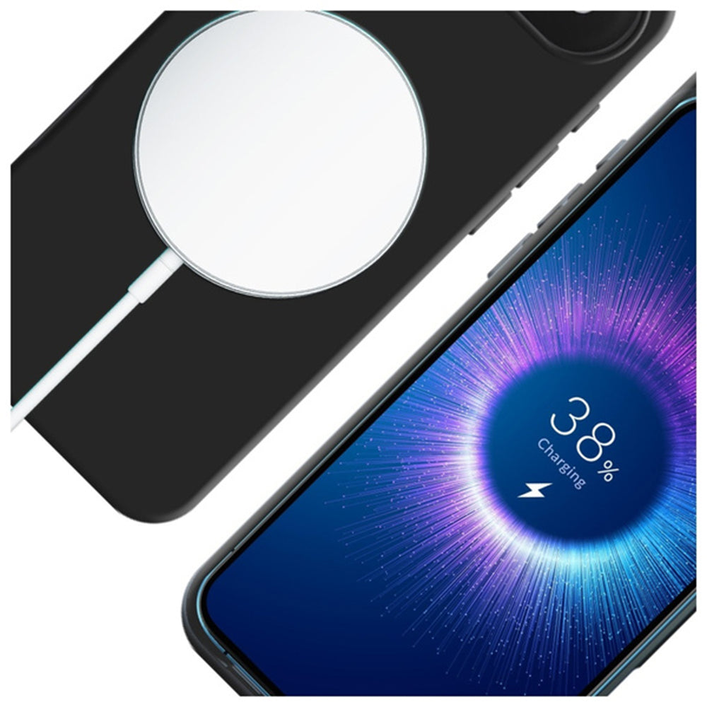 Husa MagSafe pentru Apple iPhone 17 Air, 3MK, Hardy, Neagra