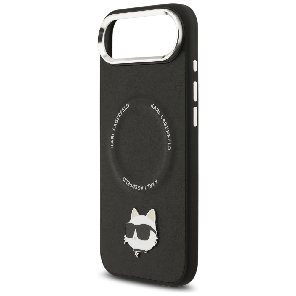 Husa MagSafe pentru Apple iPhone 17 Air, Karl Lagerfeld, Choupette Pin, Neagra