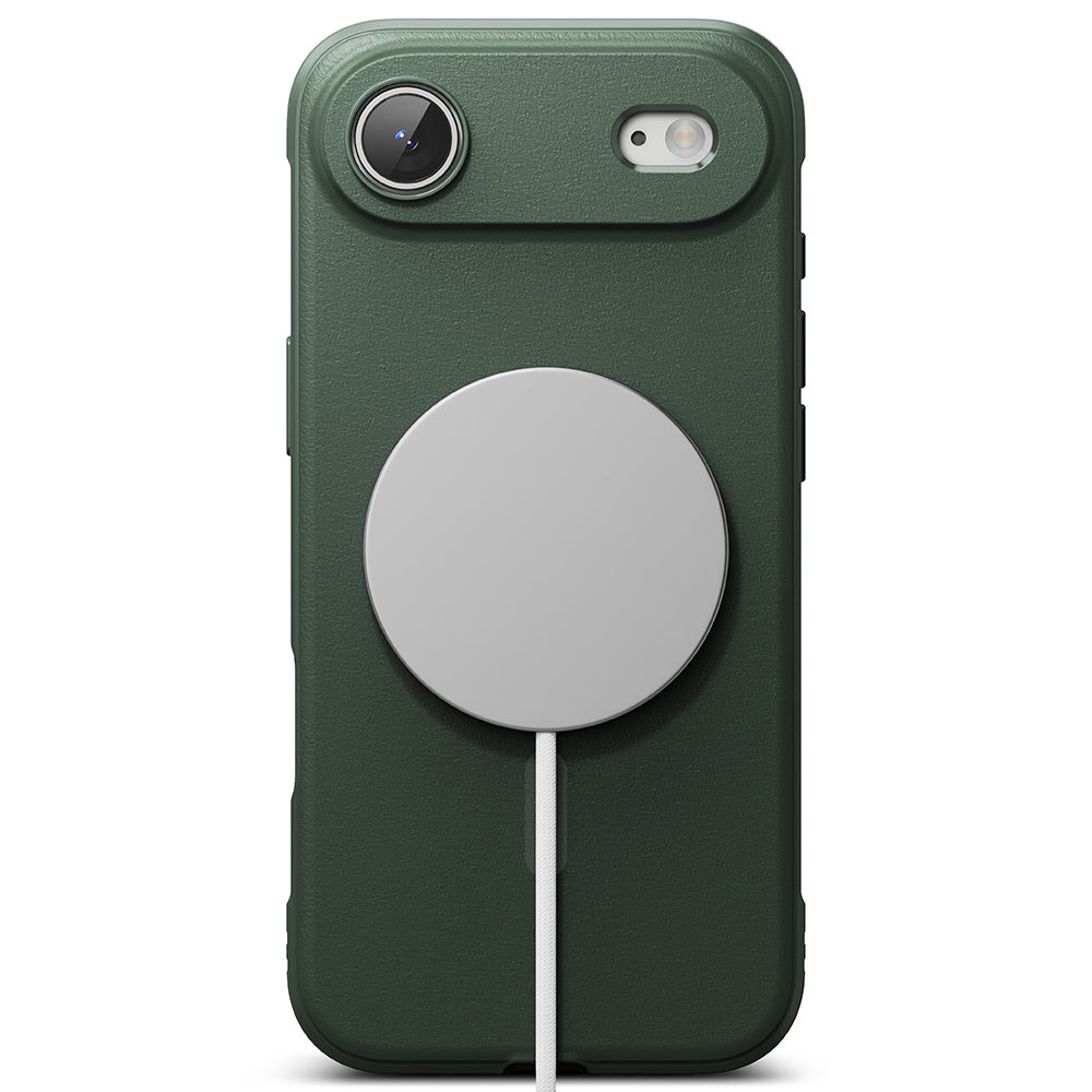 Husa MagSafe pentru Apple iPhone 17 Air, Ringke, Onyx, Verde Inchis