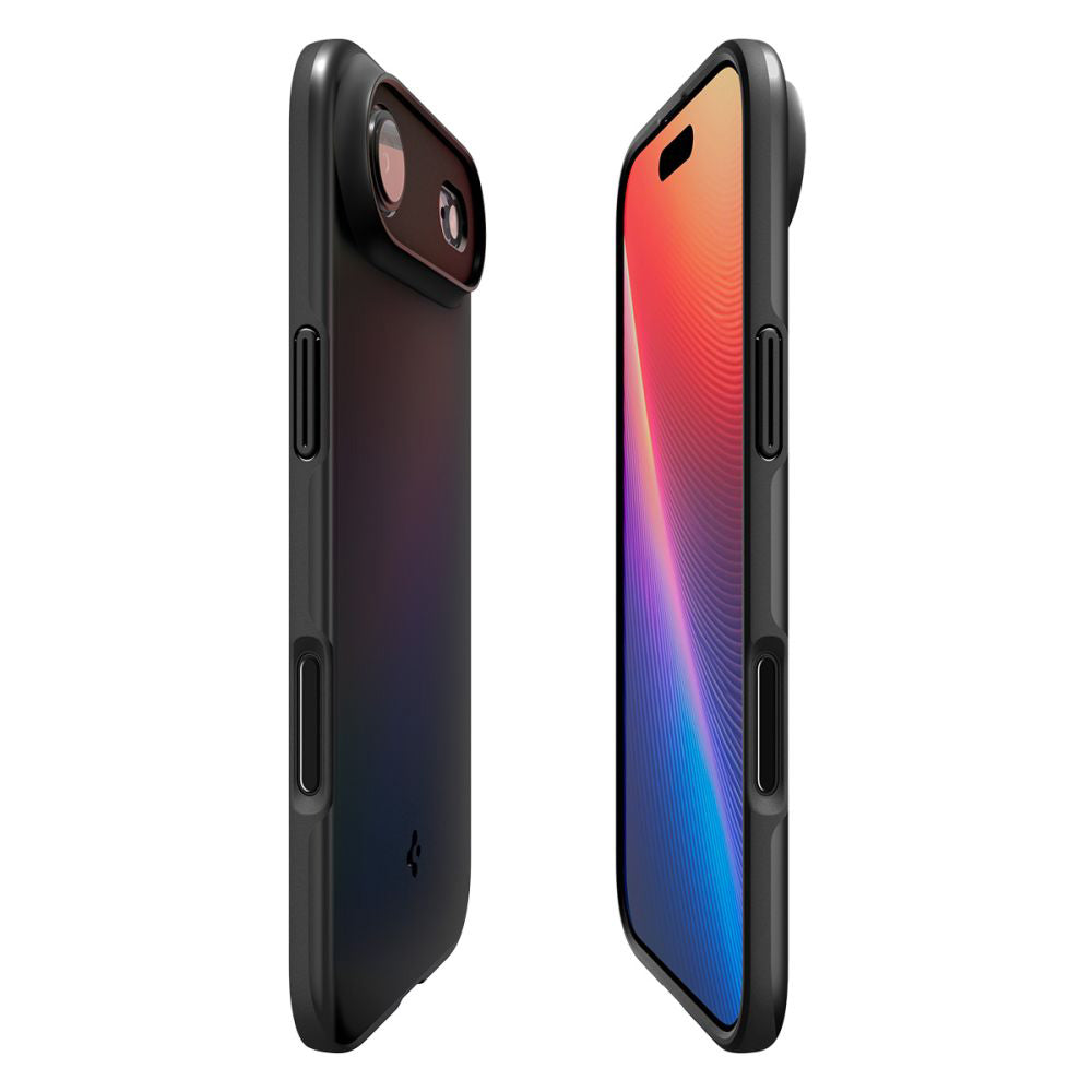 Husa MagSafe pentru Apple iPhone 17 Air, Spigen, Thin Fit, Neagra ACS10306
