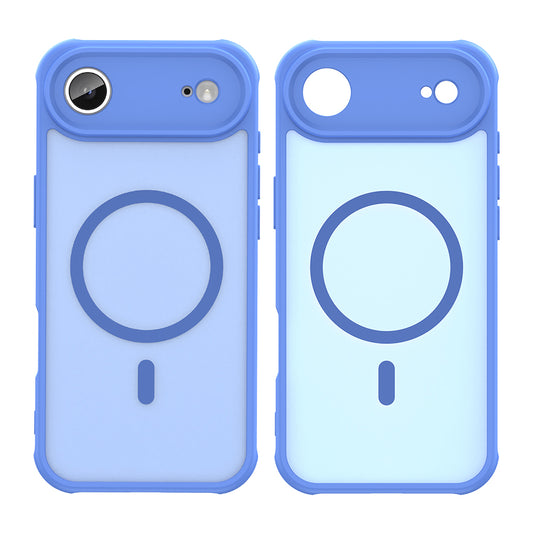 Husa MagSafe pentru Apple iPhone 17 Air, Techsuit, HaloFrost II, Albastra