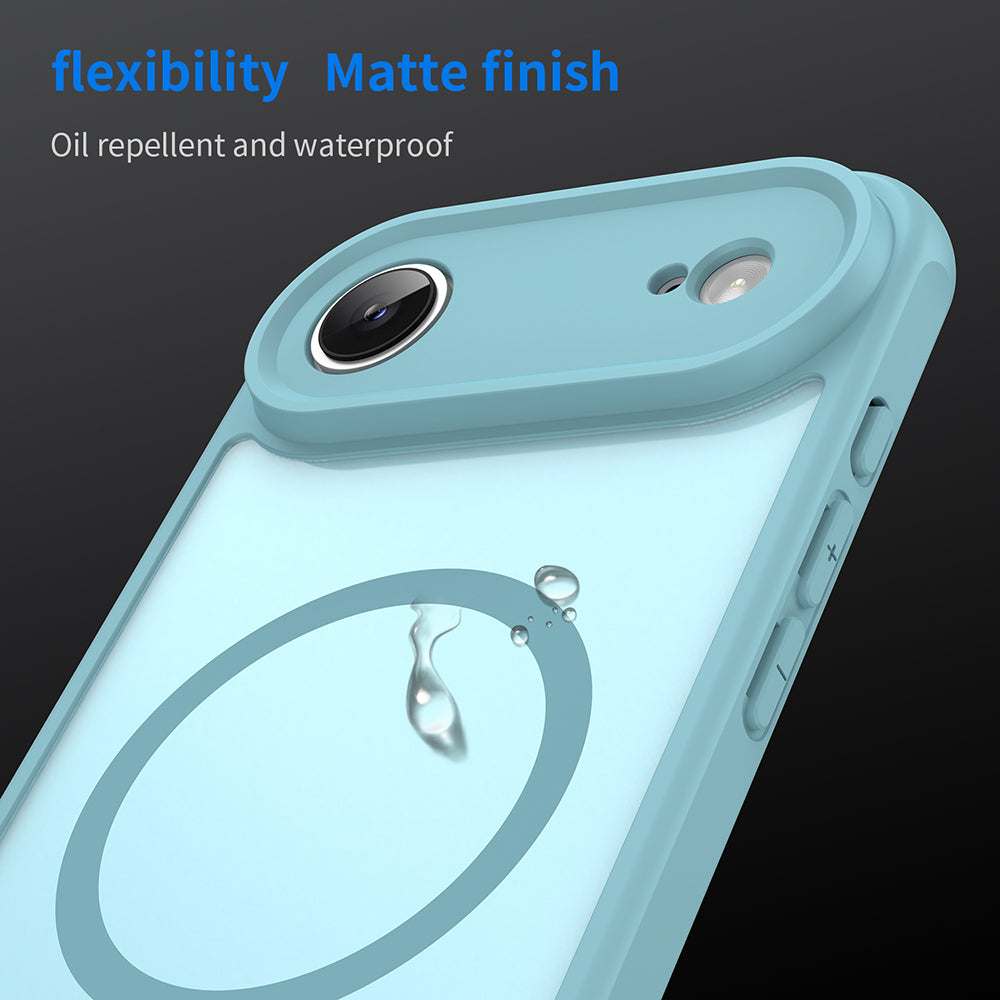 Husa MagSafe pentru Apple iPhone 17 Air, Techsuit, HaloFrost II, Verde Deschis