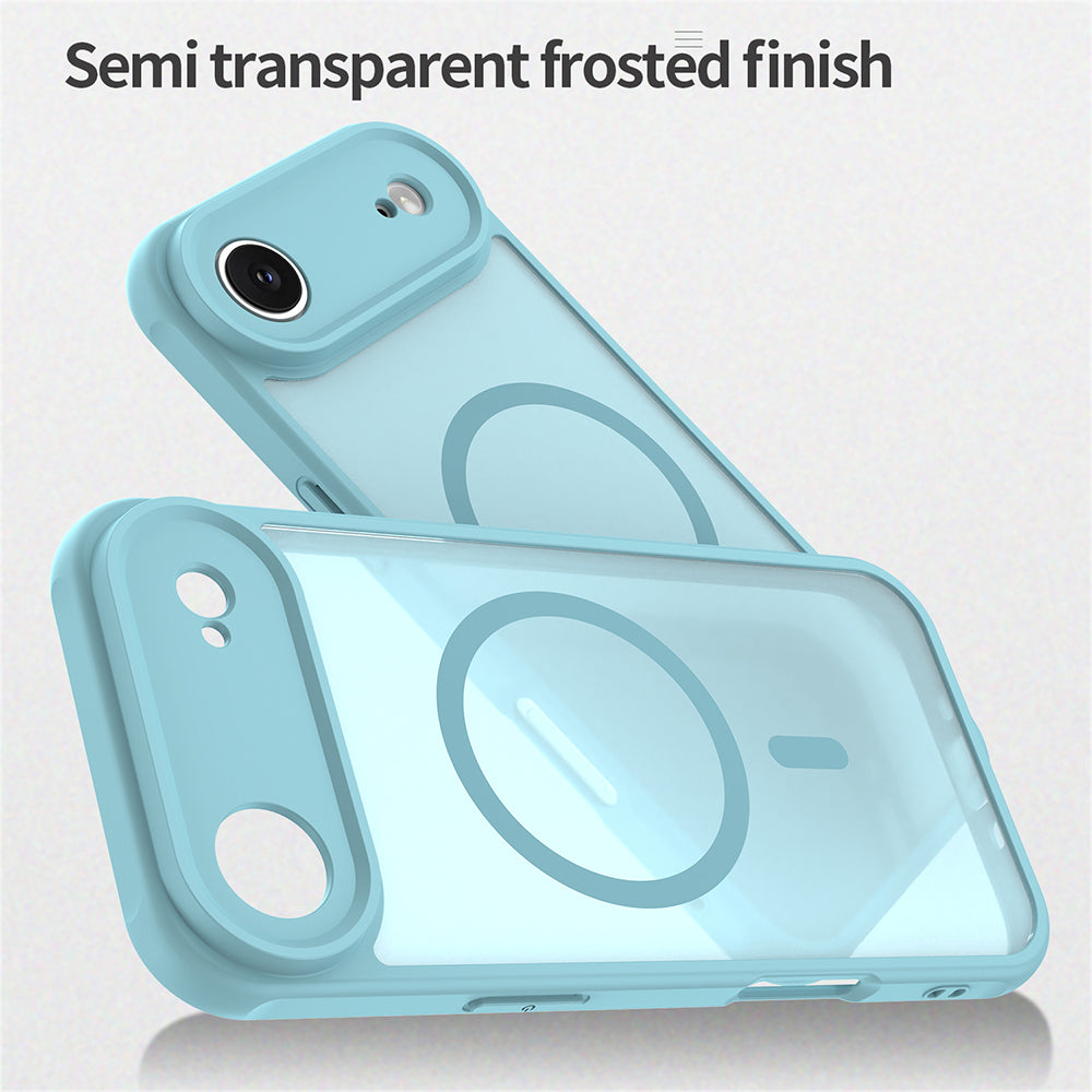Husa MagSafe pentru Apple iPhone 17 Air, Techsuit, HaloFrost II, Verde Deschis