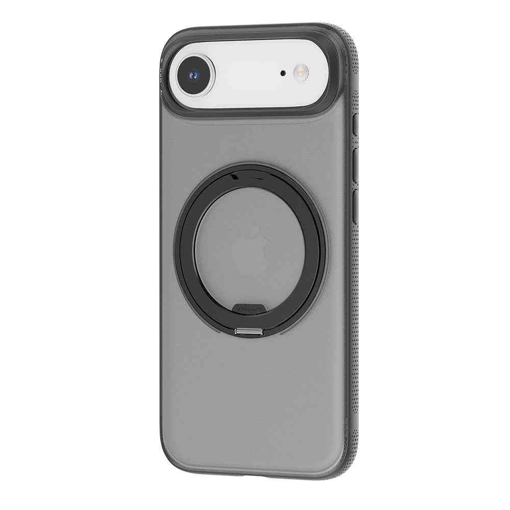 Husa MagSafe pentru Apple iPhone 17 Air, Torras, Ostand R Fitness, Neagra