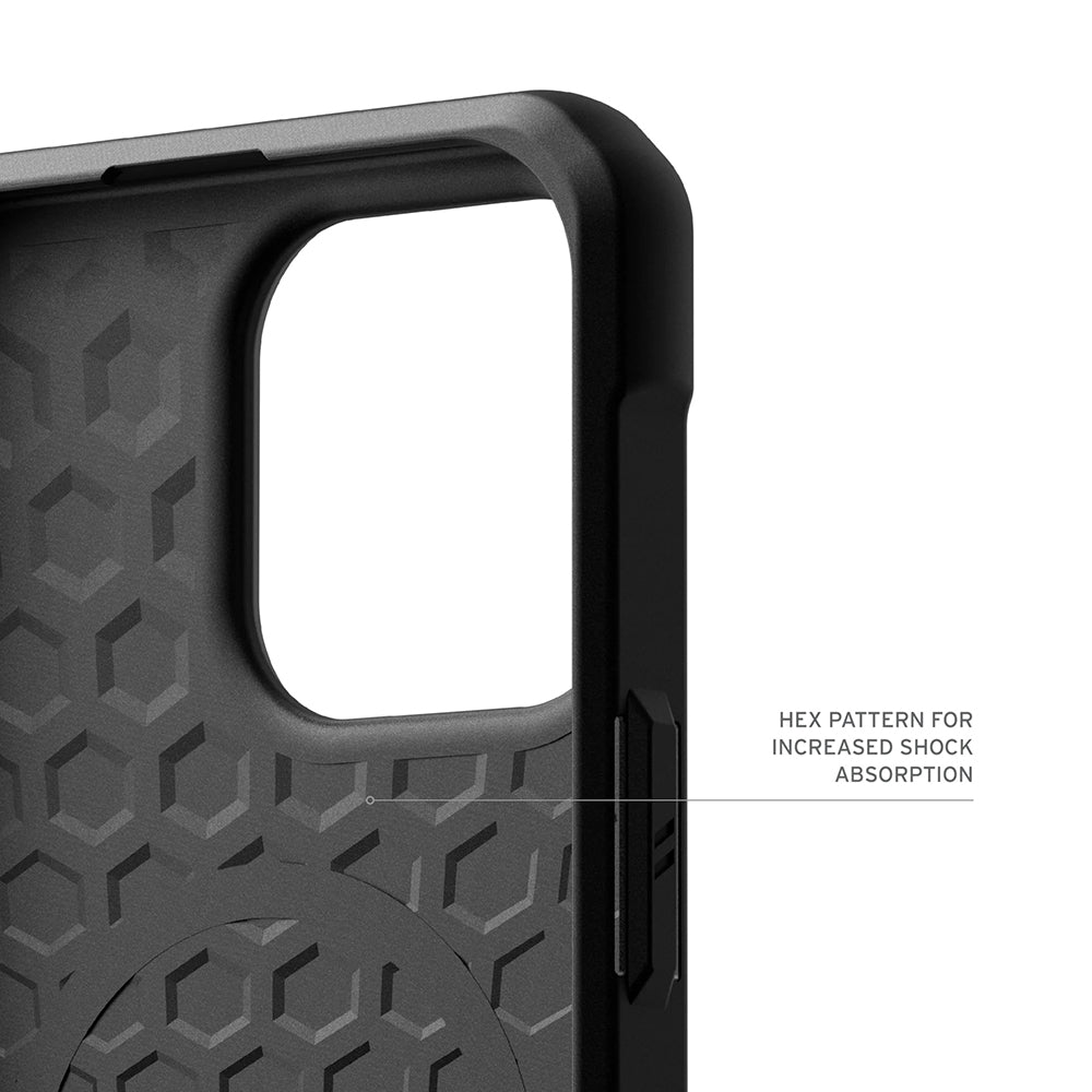 Husa MagSafe pentru Apple iPhone 17 Air, Urban Armor Gear, Metropolis LT Kevlar, Neagra
