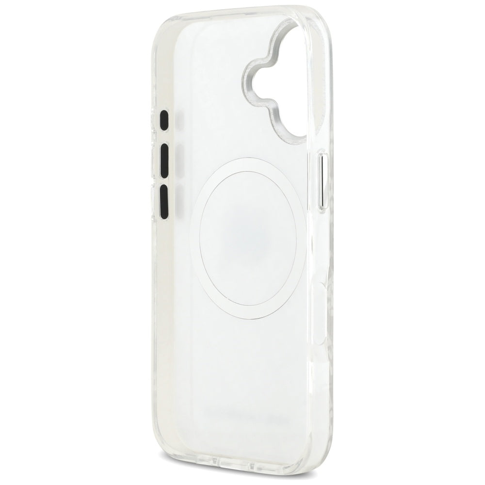 Husa MagSafe pentru Apple iPhone 17, Karl Lagerfeld, IML Karl`s Head, Gri