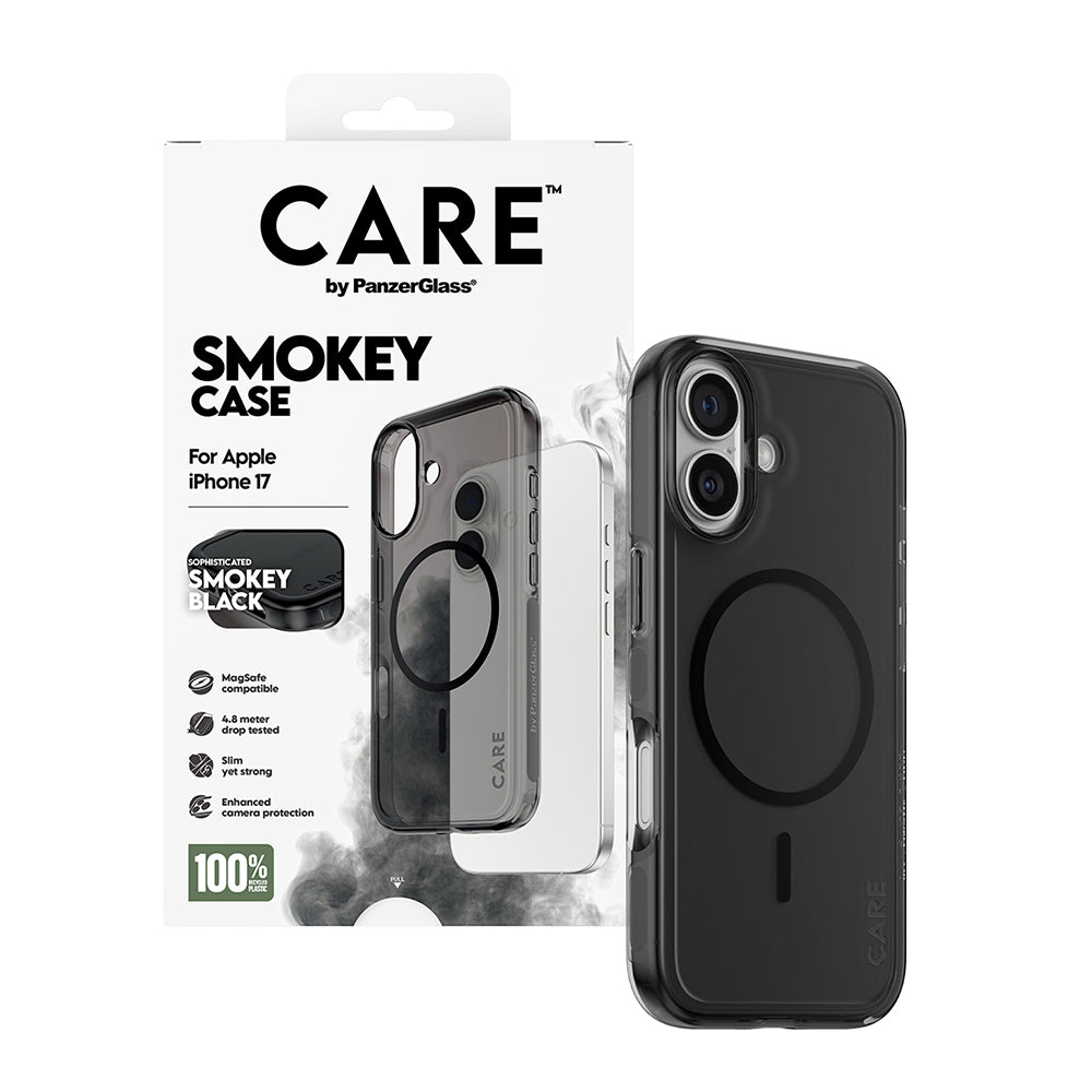 Husa MagSafe pentru Apple iPhone 17, PanzerGlass, Care Urban Explorer, Neagra