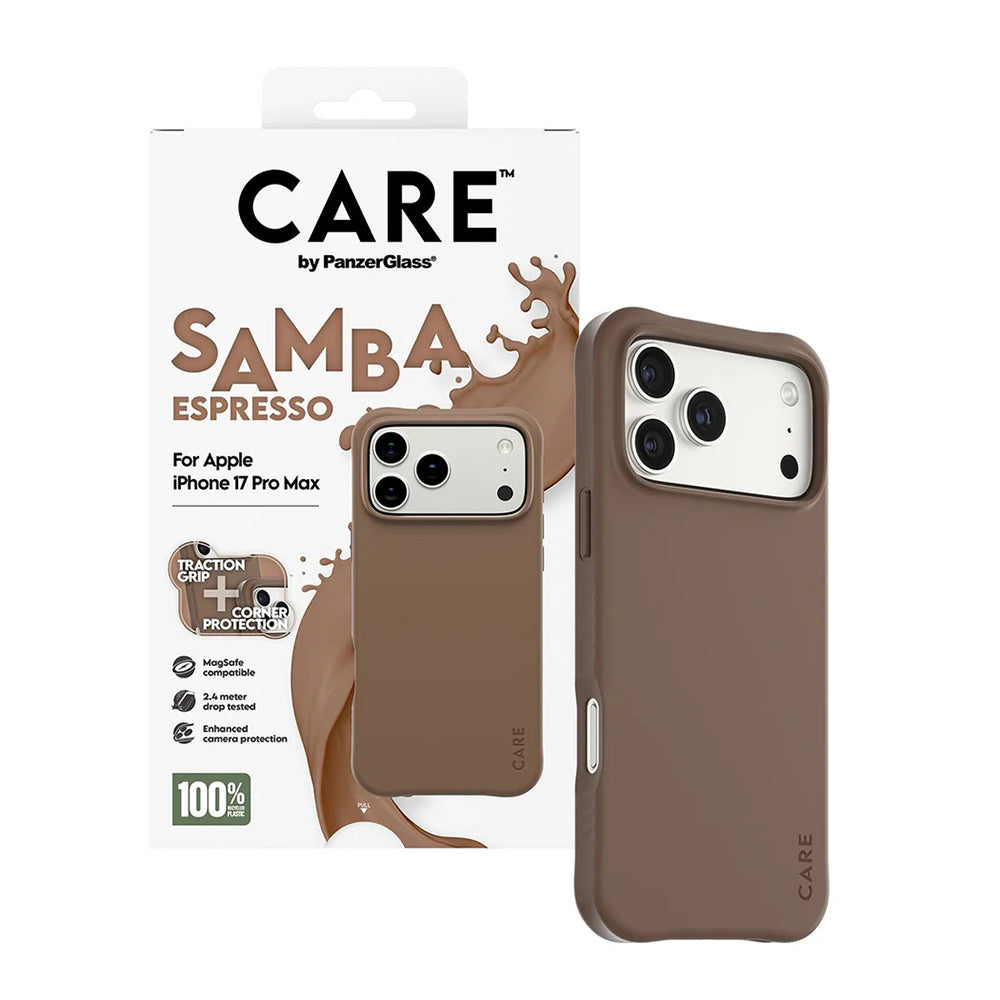 Husa MagSafe pentru Apple iPhone 17 Pro Max, PanzerGlass, Care Fashionable, Maro