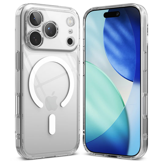 Husa MagSafe pentru Apple iPhone 17 Pro Max, Ringke, Fusion, Transparenta