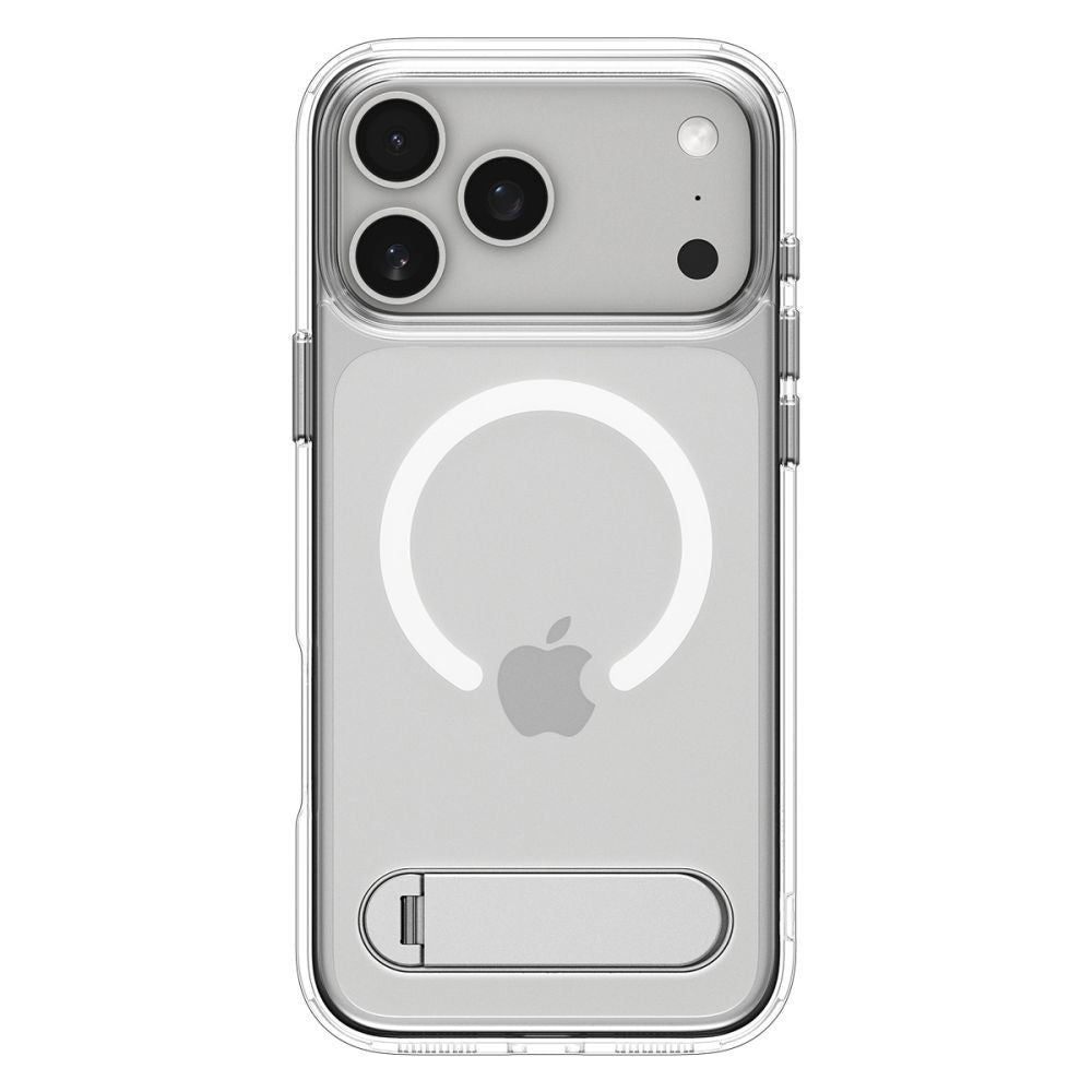 Husa MagSafe pentru Apple iPhone 17 Pro Max, Spigen, Ultra Hybrid S, Transparenta