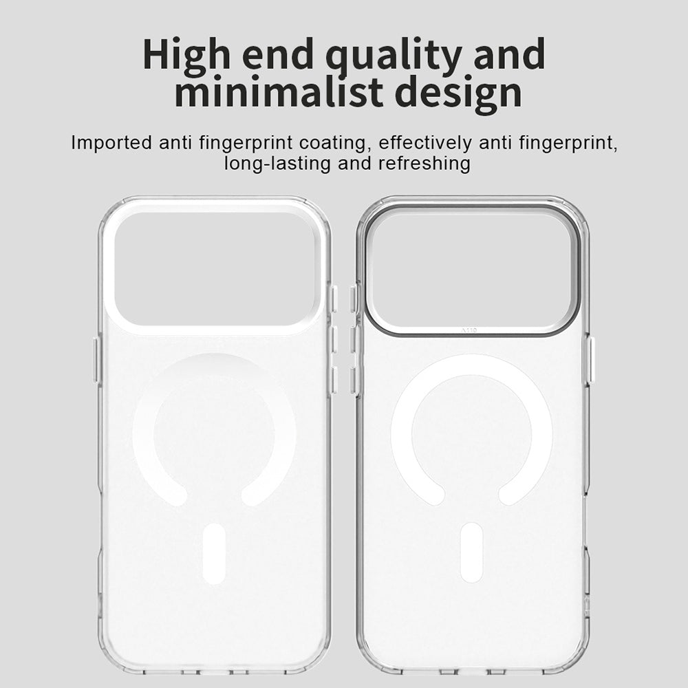 Husa MagSafe pentru Apple iPhone 17 Pro Max, Techsuit, CandyCase, Alba