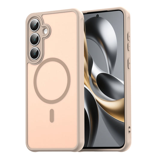 Husa MagSafe pentru Apple iPhone 17 Pro Max, Techsuit, HaloFrost II, Aurie