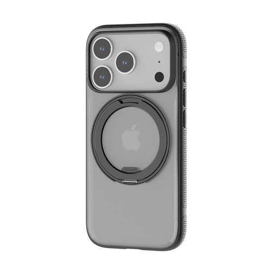 Husa MagSafe pentru Apple iPhone 17 Pro Max, Torras, Ostand R Fitness, Neagra