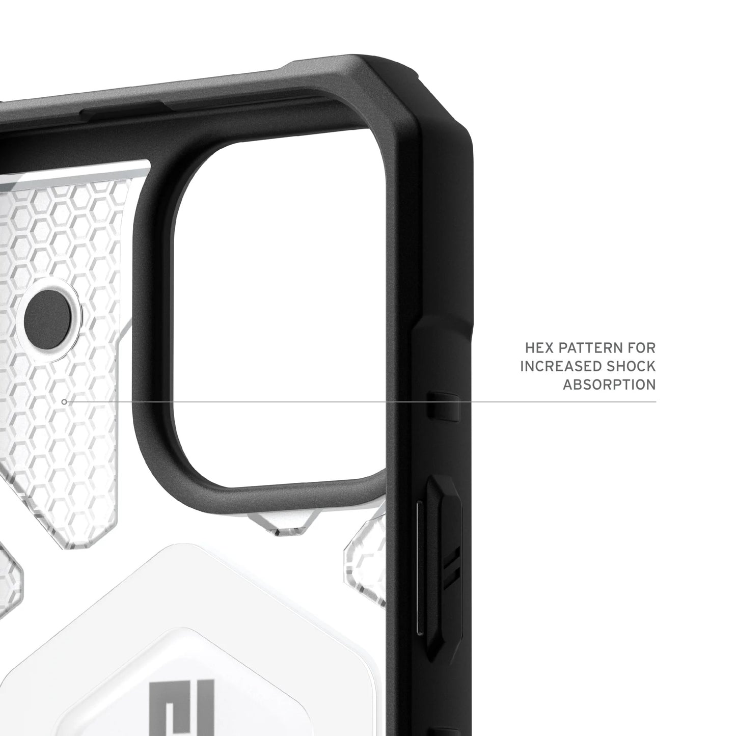 Husa MagSafe pentru Apple iPhone 17 Pro Max, Urban Armor Gear, Pathfinder Clear, Transparenta