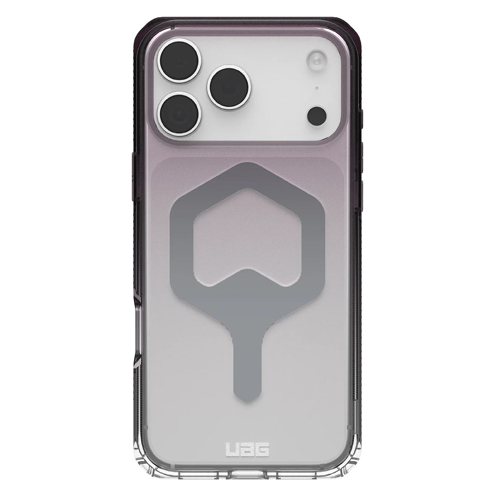 Husa MagSafe pentru Apple iPhone 17 Pro Max, Urban Armor Gear, Plyo, Neagra Transparenta