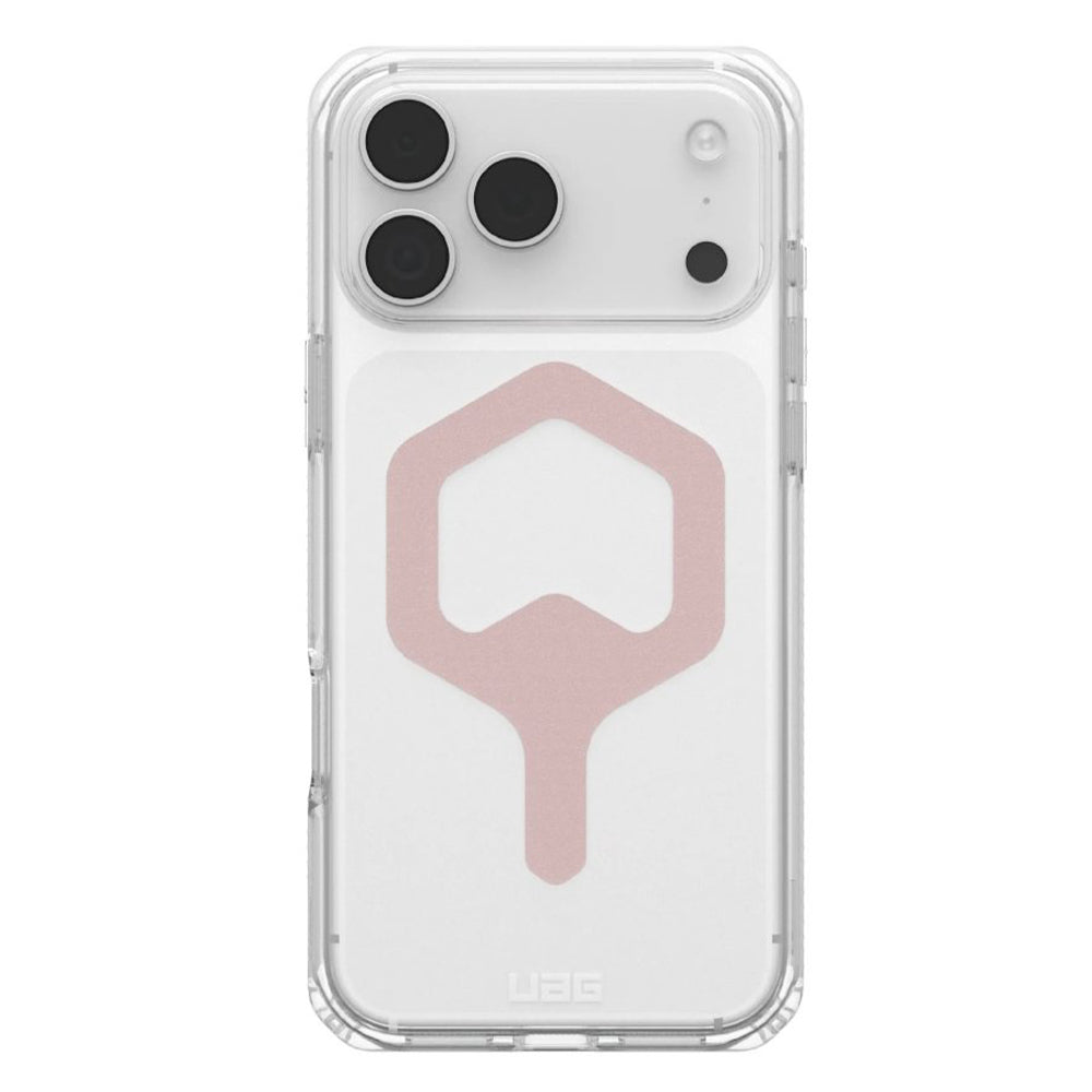 Husa MagSafe pentru Apple iPhone 17 Pro Max, Urban Armor Gear, Plyo, Roz Aurie
