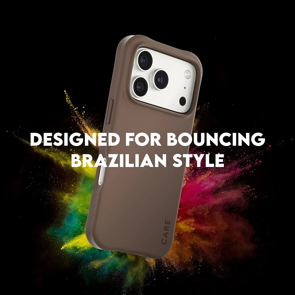 Husa MagSafe pentru Apple iPhone 17 Pro, PanzerGlass, Care Fashionable, Maro