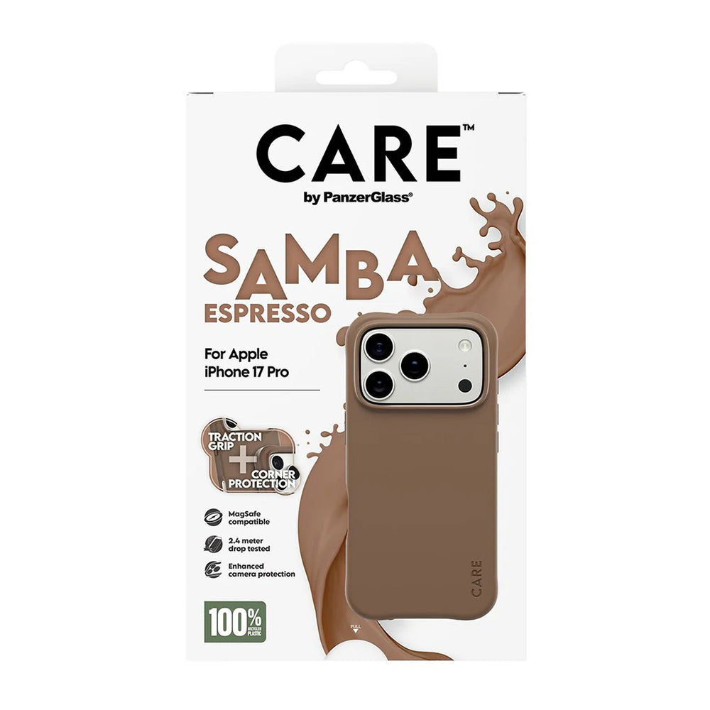 Husa MagSafe pentru Apple iPhone 17 Pro, PanzerGlass, Care Fashionable, Maro