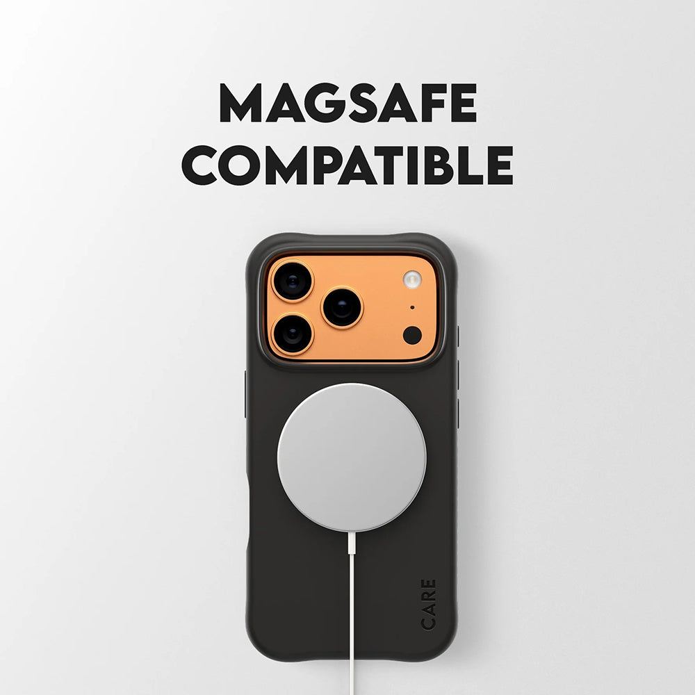 Husa MagSafe pentru Apple iPhone 17 Pro, PanzerGlass, Care Fashionable, Neagra