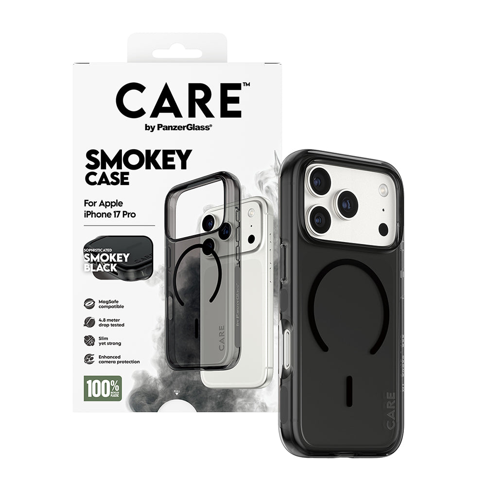 Husa MagSafe pentru Apple iPhone 17 Pro, PanzerGlass, Care Urban Explorer, Neagra