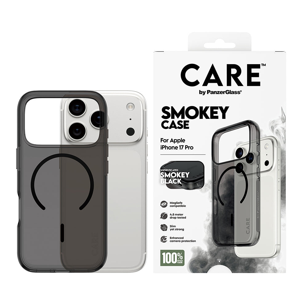 Husa MagSafe pentru Apple iPhone 17 Pro, PanzerGlass, Care Urban Explorer, Neagra