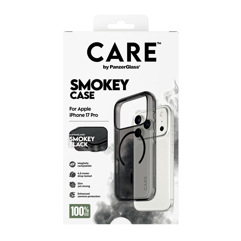 Husa MagSafe pentru Apple iPhone 17 Pro, PanzerGlass, Care Urban Explorer, Neagra