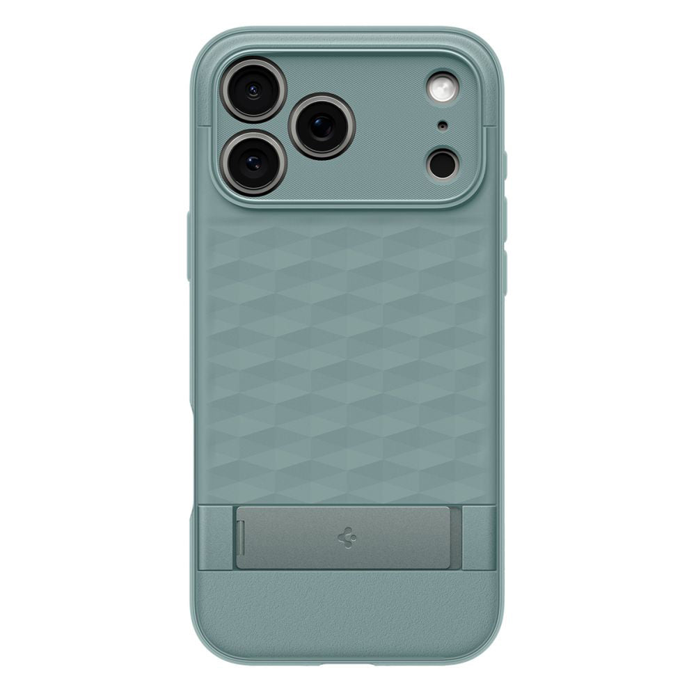 Husa MagSafe pentru Apple iPhone 17 Pro, Spigen, Caseology Parallax S, Verde