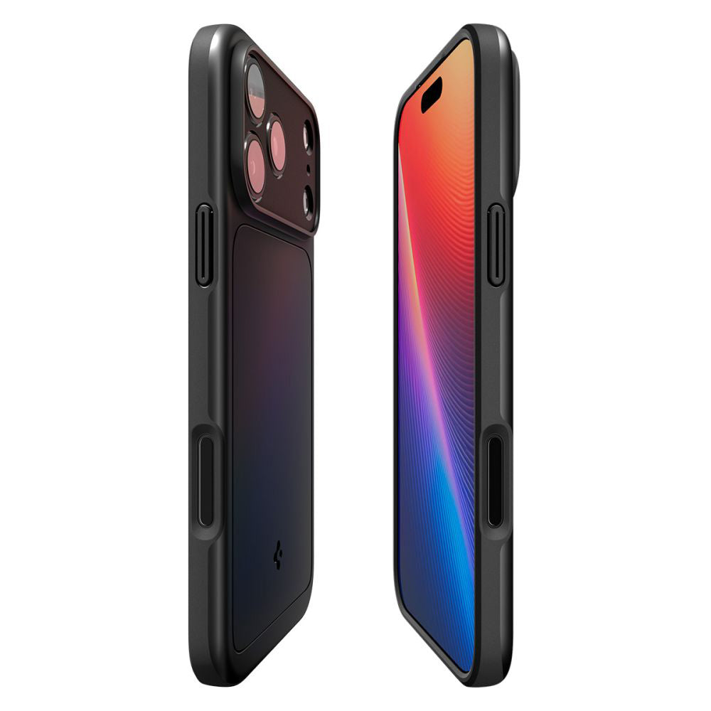 Husa MagSafe pentru Apple iPhone 17 Pro, Spigen, Thin Fit, Neagra ACS10339